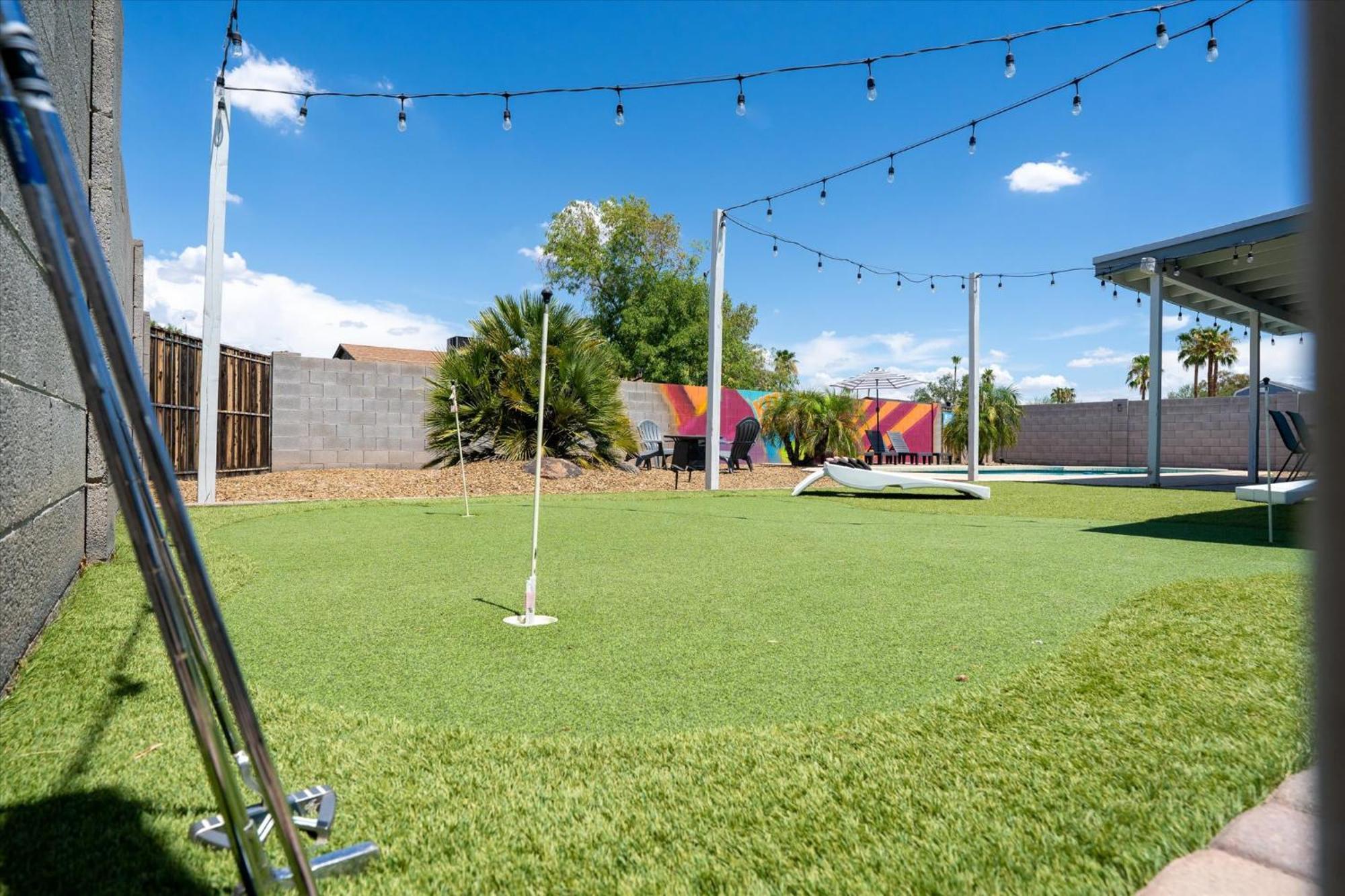 Mini Golf Fire Pit Pool Game Room Chandler Luaran gambar