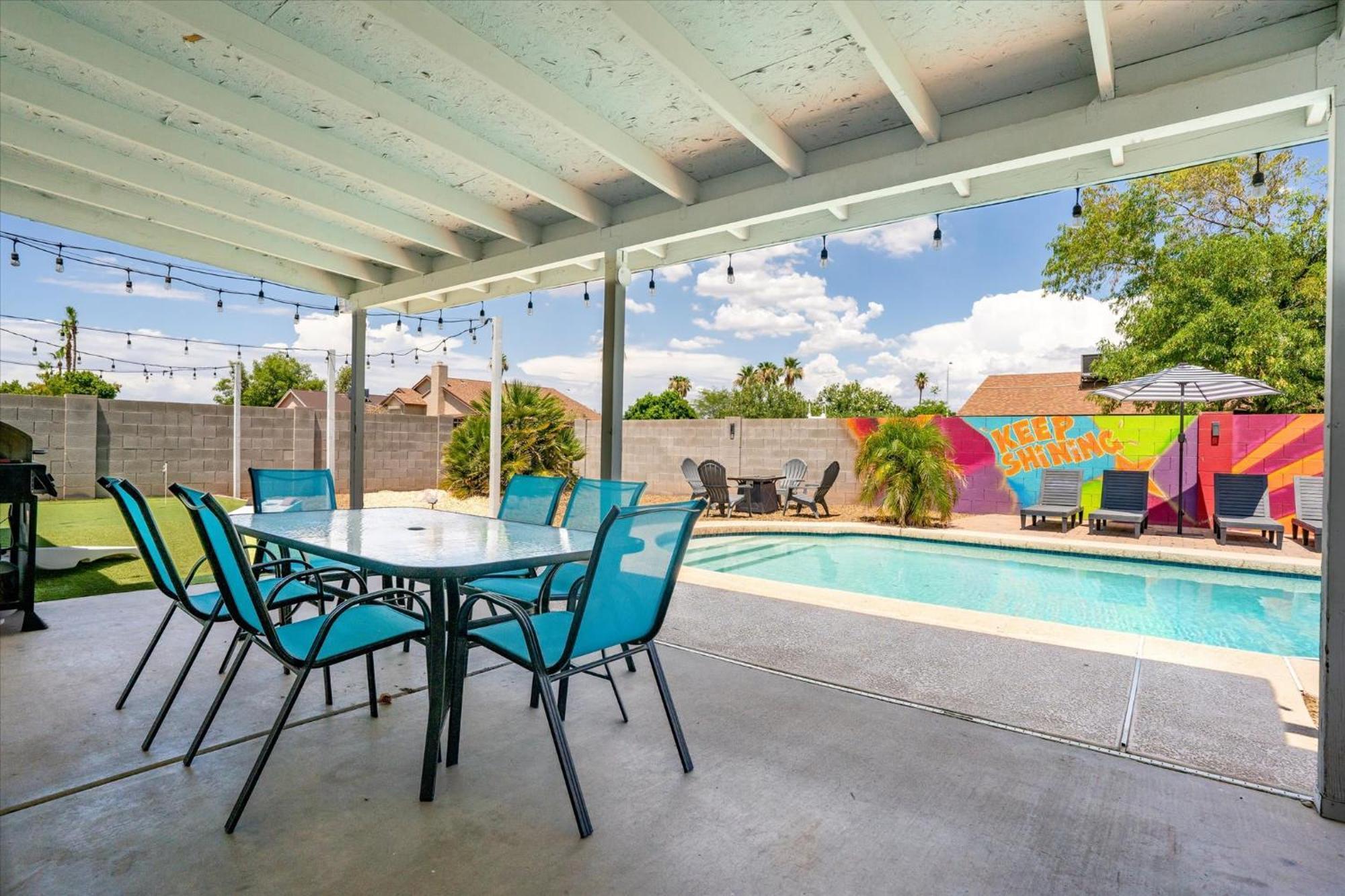 Mini Golf Fire Pit Pool Game Room Chandler Luaran gambar
